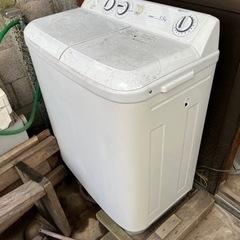 【ネット決済】【即引取可1/10迄】Haier　二槽式洗濯機