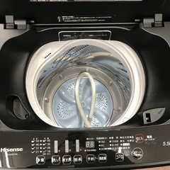 ☆激安☆ハイセンス 洗濯機 5.5kg 2021年製