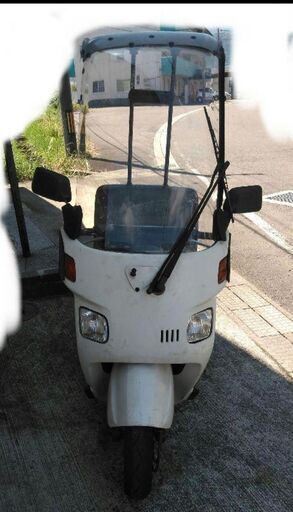 2月限定価格　ホンダ ジャイロ キャノピー 2サイクル ミニカー登録 ノーヘルで乗れます！ ウーバーイーツなどにどうぞ！