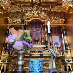 浄土真宗東本願寺派（真宗大谷派）お仏壇・仏具・経机（名古屋型台付仏壇フルセット）