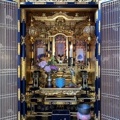 浄土真宗東本願寺派（真宗大谷派）お仏壇・仏具・経机（名古屋型台付仏壇フルセット）