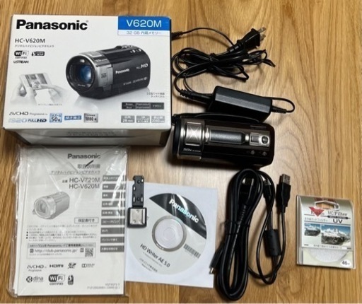 Panasonic HC-V620M デジタルハイビジョンビデオカメラ
