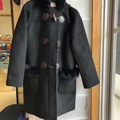 未使用　黒のコート　