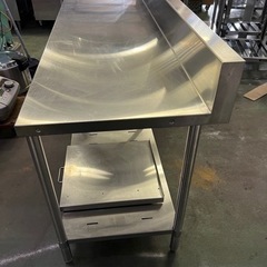 マルゼン炊飯器台付き作業台 バックカードあり