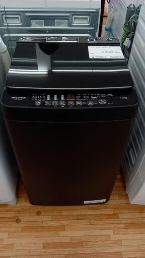 ★ジモティ割あり★Hisense 　洗濯機　5.5kg　22年製　クリーニング済　YJ1253