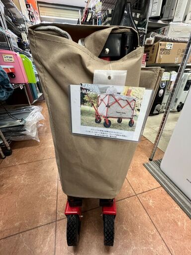 山善 YAMAZENキャリーカートキャンバーズコレクション大容量折り畳み391