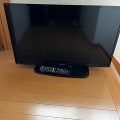 32インチ液晶テレビとテレビ台のセット