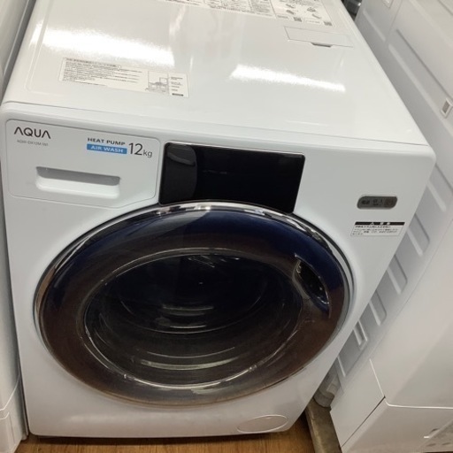 AQUA ドラム式洗濯機 AQW-DX12M