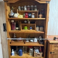 家具　シェルフ　棚　ウッド　キッチンボード　食器棚