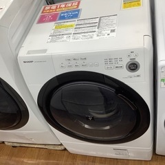 SHARP ドラム式洗濯機　ES-S7F-WL