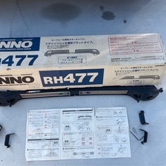 　INNO RH477 スキー，スノボーキャリア　鍵、取説付き　