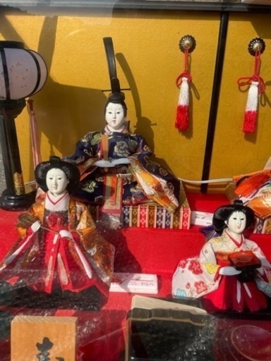 雛人形　寿宝作　錦人形　オルゴール