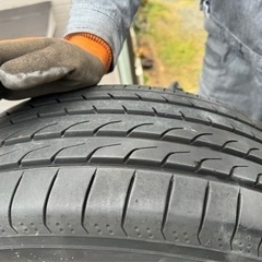 アルファード30 純正タイヤホイール4本