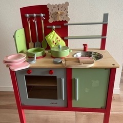 【ネット決済】キッチン（木製）おもちゃ
