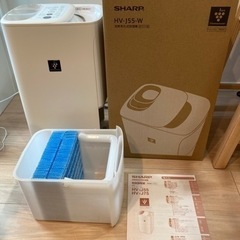 【購入者様決まりました】SHARP 加熱気化式加湿器　ホワイト　...