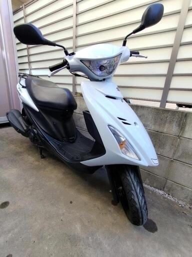 配送無料エリアあり。綺麗なアドレス125s!タイヤたっぷり残っております。横浜市