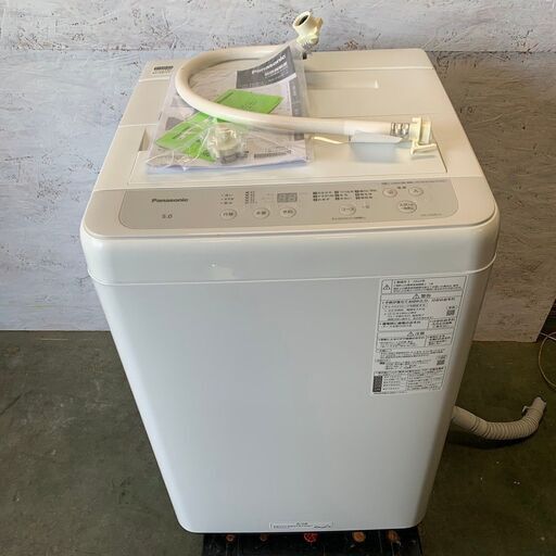 Panasonic】 パナソニック 全自動電機洗濯機 5㎏ NA-F50B15 2022年製 