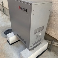 京セラ　リチウムイオン蓄電システム