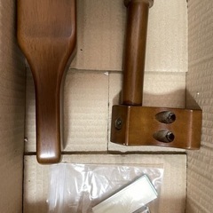 未使用品 FBシャワー付木製 ポータブルトイレ