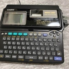 【収納バッグ付き】ラベルライター CASIO KL-8000