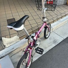 ▼リサイクルショップだいえい　RENAULT PANTONE 14インチ 折り畳み 自転車