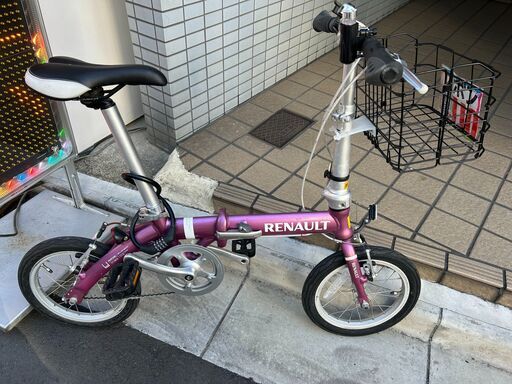 ▼リサイクルショップだいえい　RENAULT PANTONE 14インチ 折り畳み 自転車