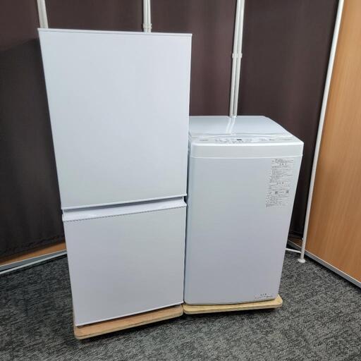 ‼️配送設置は無料‼️最新2022年製✨最新デザイン冷蔵庫✨AQUA 家電セット