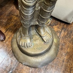 1/21値下げいたしました！⭐️オススメ⭐️オーダーメイド品 真鍮製 スタンディングアプサラ No.401