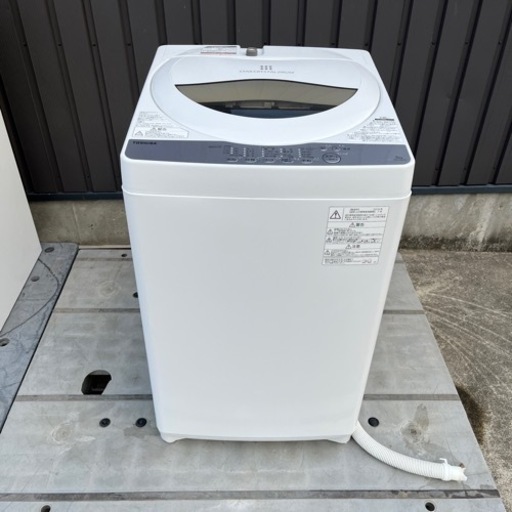 ★TOSHIBA 東芝 洗濯機 aw-5g6 5kg★2018年製★