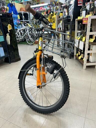 ★店頭にて試乗可★ J5037 子供用自転車 マルキン 20インチ イエロー クリーニング、簡易メンテナンス済み　【リユースのサカイ柏店】 中古自転車 　流山市 中古自転車 松戸市 中古自転車 我孫子市 中古自転車 船橋市 中古自転車 守谷市 中古自転車 取手市 中古自転車 ☆店頭にて試乗可☆ J5037 子供用自転車 マルキン 20インチ イエロー