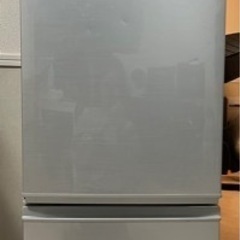 シャープ　冷凍冷蔵庫　167L シルバー系　2016年製