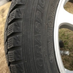 アルミホイール付きスタッドレスタイヤ4本セット