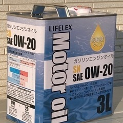 エンジンオイルLIFELEX 0w-20×3L