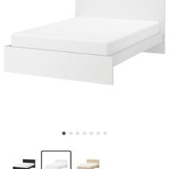 IKEAベッドフレーム　クイーンサイズ