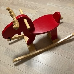 IKEA 木馬　トナカイ　ロッキンムース