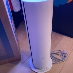 Panasonic セラミックファンヒーター DS-FWX1200-W ナノイーX