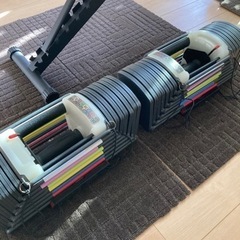 可変式ブロックダンベル　90ポンド(約41kg)✖️2個