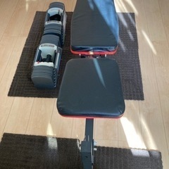 可変式ブロックダンベル　90ポンド(約41kg)✖️2個