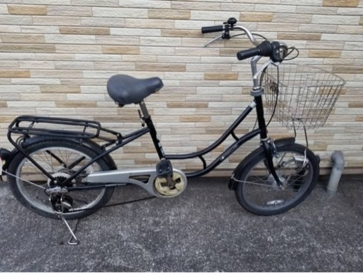 中古自転車 6段変速 20インチ LEDオートライト 軽整備済み 防犯登録対応 町田市 相模原市MM086