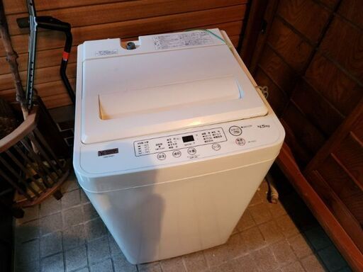 YAMADA SELECT(ヤマダセレクト) YWMT45H1 全自動洗濯機 (洗濯4.5kg) アーバンホワイト　2021年式