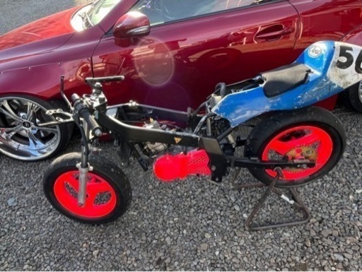 NSR50 レーサー　ベース　部品取り