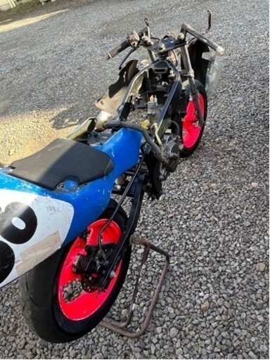 NSR50 前期 レーサー 書類なし 部品取り 即引き取り可 NSR50 部品取り