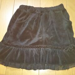 サイズ120 a.v.v 黒スカート