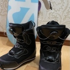 スノーボ　　板　靴　ビンディング