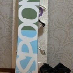 スノーボ　　板　靴　ビンディング