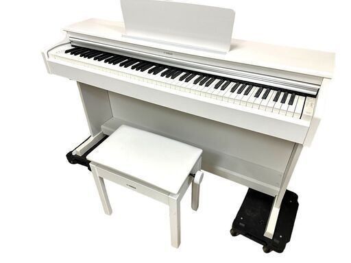 JY 美品 YAMAHA 電子ピアノ ARIUS アリウス最上位モデル 88鍵盤 YDP-164 ホワイト 2019年製 動確済