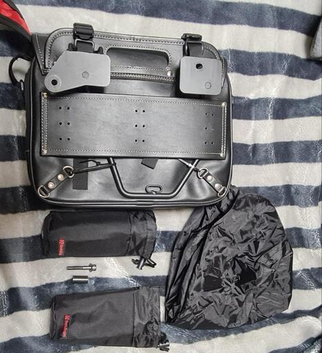 GB350用サイドバックサポート/ヘンリービギンズ サドルバッグ左右