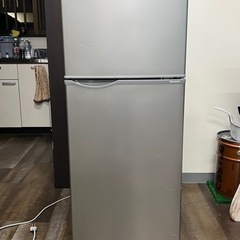 2017製　SHARP ノンフロン冷凍冷蔵庫　118L