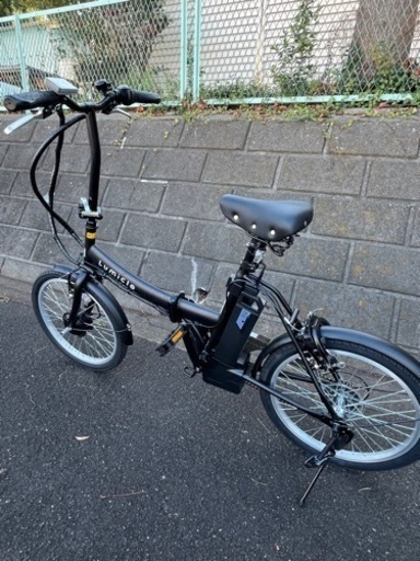 電動折り畳み自転車　超美品！