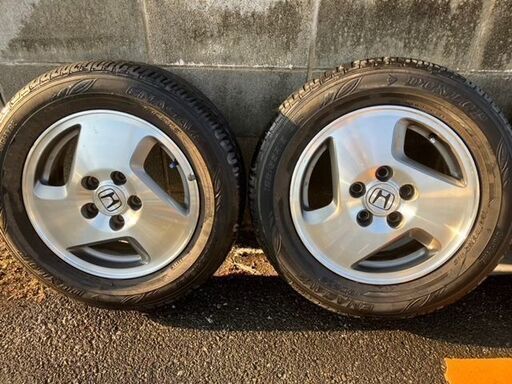 値下げ】ホンダステップワゴンRF3純正ホイール＆タイヤ4本セット15  